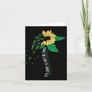 Its Ok Not To Be Ok Mental Health Awareness Sunflo Card