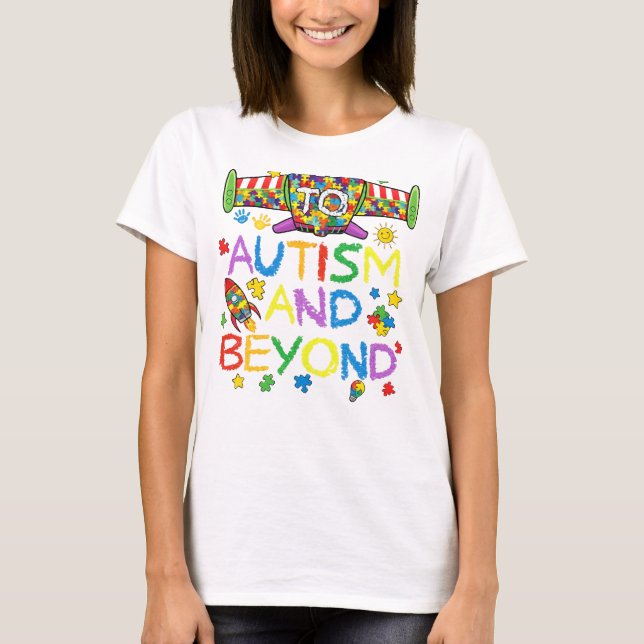 It's Ok To be Different-Autism Awareness T-Shirt (Front)