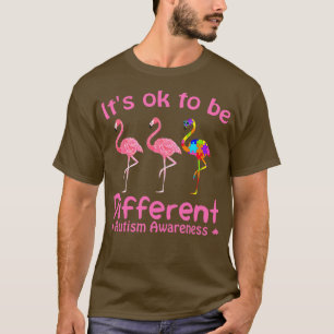 Its Ok To Be Different Autism Awareness  T-Shirt