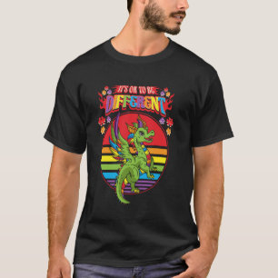 It's OK To Be Different Dragon Lovers Autism Aware T-Shirt