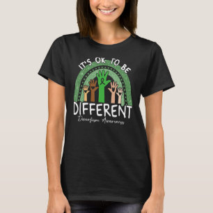 It's Ok To Be Different Dwarfism Awareness T-Shirt