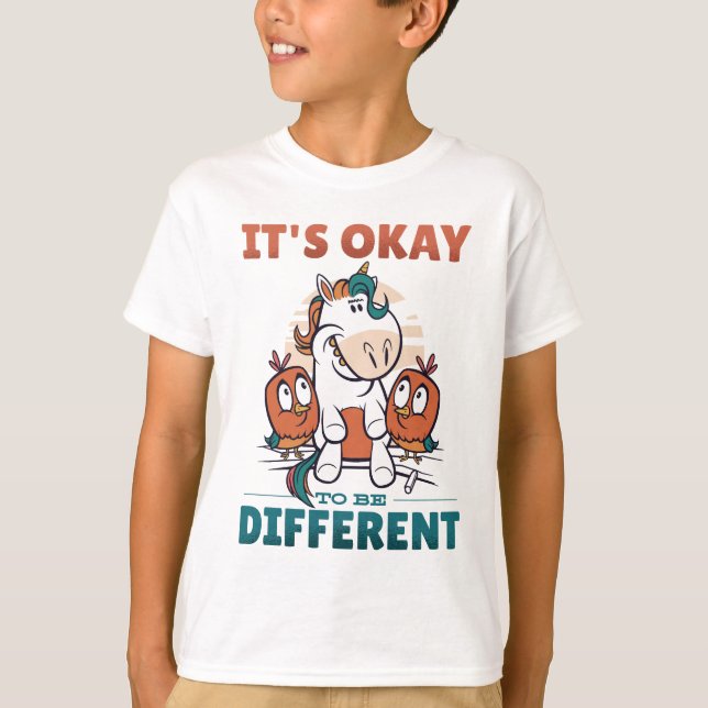 It's OK to be different Invitation T-Shirt (Front)
