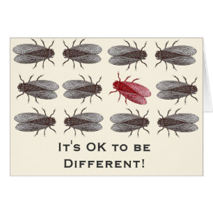 I'ts OK to be Different - Mutant Fruit Fly