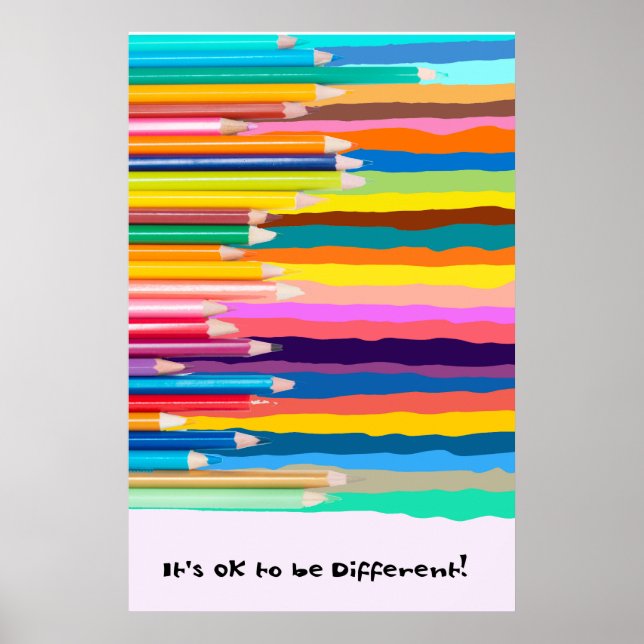 It's OK to be Different! Poster (Front)