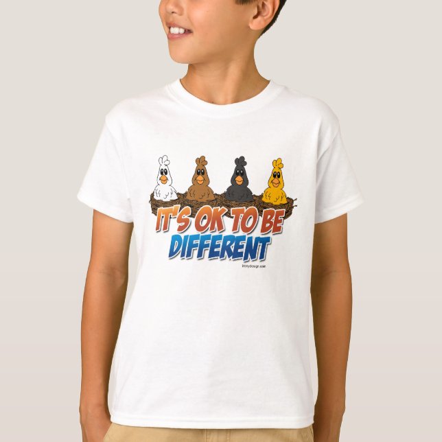 It's OK To be Different T-Shirt (Front)