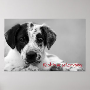 It's ok to be sad poster