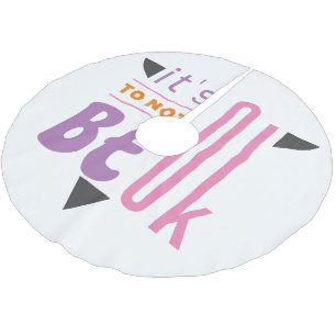 It's ok to not be ok brushed polyester tree skirt