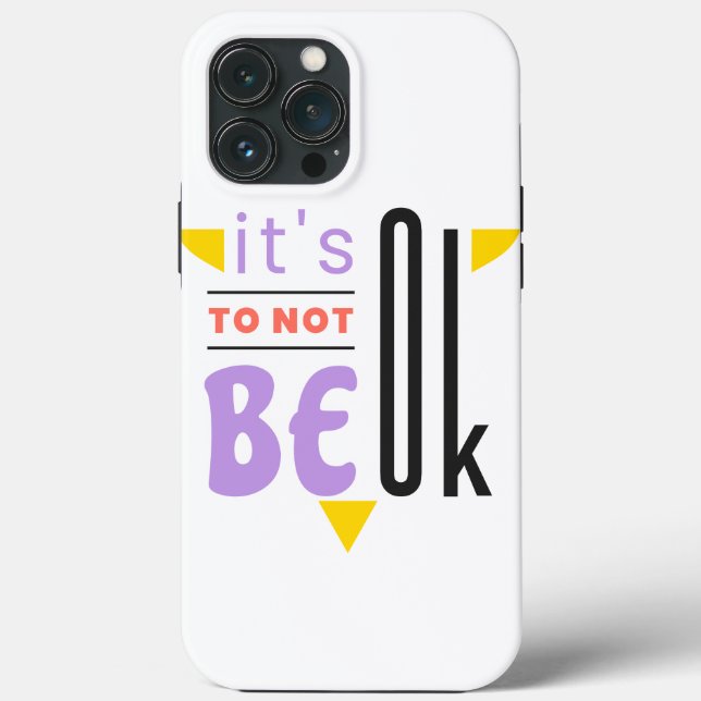 It's ok to not be ok Case-Mate iPhone case (Back)