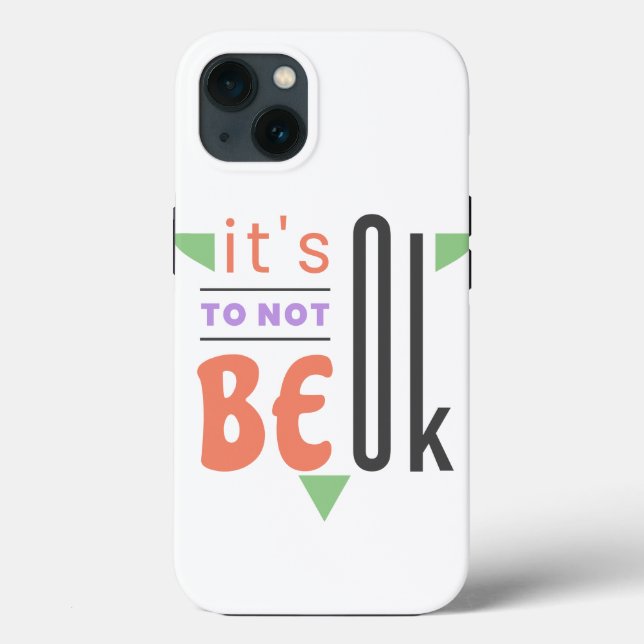 It's ok to not be ok Case-Mate iPhone case (Back)