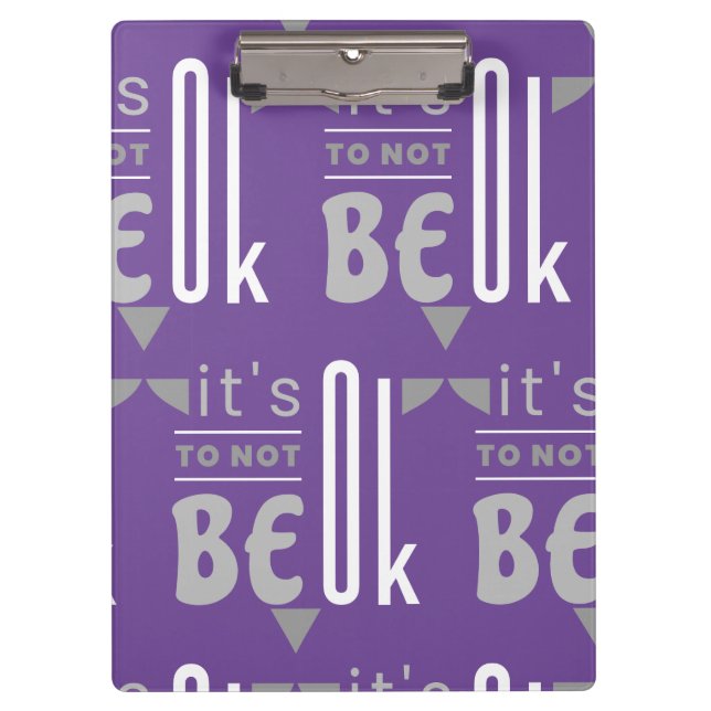 It's OK to not be OK Clipboard (Front)