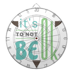 It's ok to not be ok dartboard