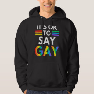 Its Ok To Say Gay  Florida Its Ok To Say Gay Lgbt  Hoodie