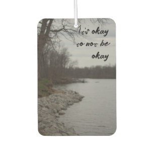 It's okay landscape car air freshener