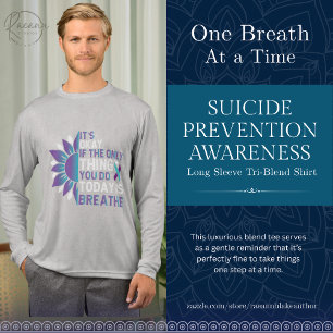 'It's Okay' Suicide Prevention Awareness  Tri-Blend Shirt