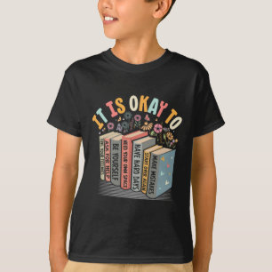 It's Okay To Ask For Help Mental Health School Cou T-Shirt