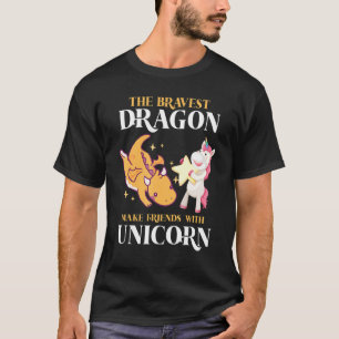 It's Okay To Be A Unicorn To Be A Dragon Mythical T-Shirt