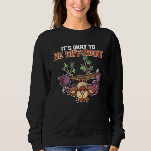 It's okay to be different Sei Anders Owl Bat  3 Sweatshirt