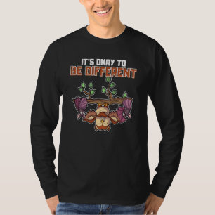 It's okay to be different Sei Anders Owl Bat 3 T-Shirt