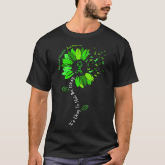 It's Okay To Not Be Okay Mental Health Awareness R T-Shirt