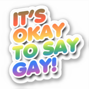 It's Okay to Say Gay