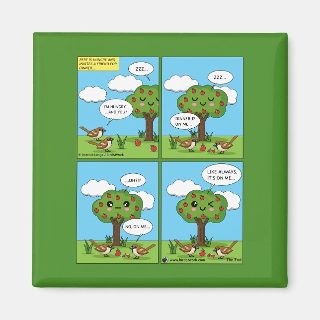 It's on Me... Comic Magnet (Front)