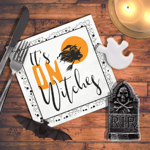 It's On Witches ID442 Napkin
