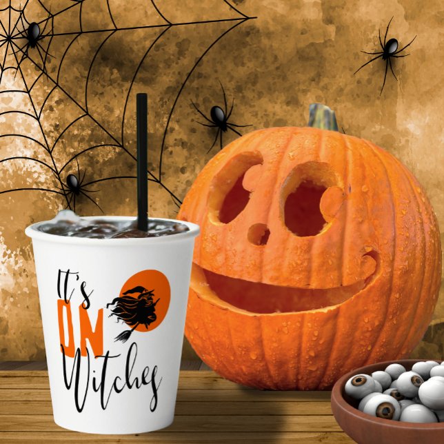 It's On Witches ID442 Paper Cups (Creator Uploaded)