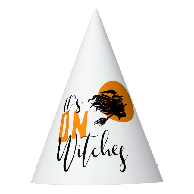 It's On Witches ID442 Party Hat (Front)