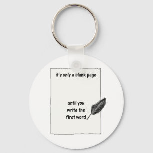 It's only a blank page... key ring