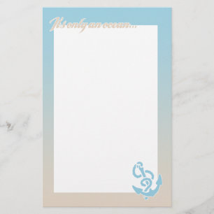 It's only an ocean stationery