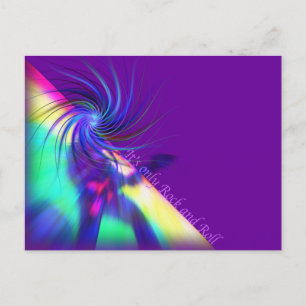 It's only Rock and Roll Postcard
