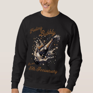 It's Our 39th Wedding Anniversary Champagne Toast  Sweatshirt