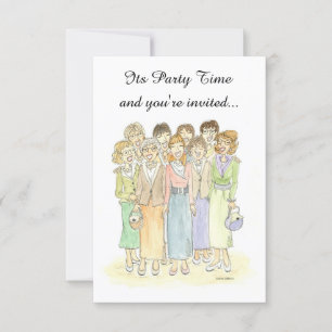 It's party time Friends Invitation
