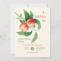 It's Peach Picking Time