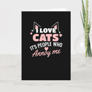 It's people who annoy me card