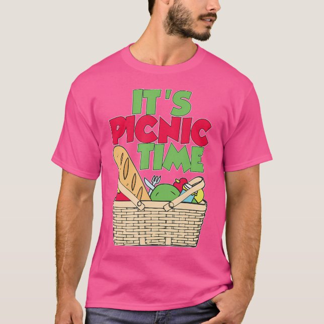 It'S Picnic Time Family Trip Summer Vacation Campi T-Shirt (Front)