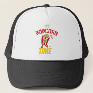 It's Popcorn Time Funny Trucker Hat