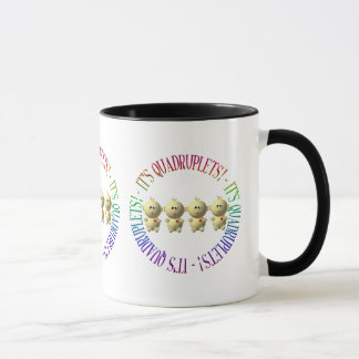 It's quadruplets! mug