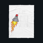 Its Racket Science Graphic Badminton Player Shuttl Fleece Blanket<br><div class="desc">Its Racket Science Graphic Badminton Player Shuttle</div>