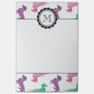 It's Raining Dachshunds Post-it Notes