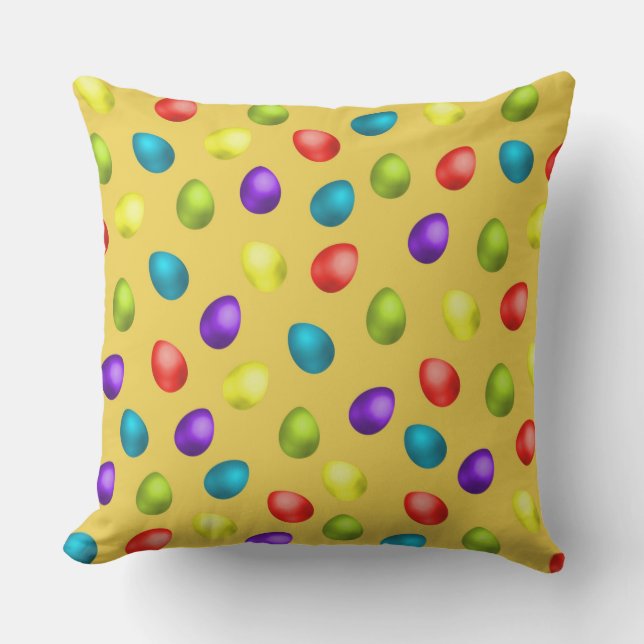 It's Raining Eggs! Cushion (Front)