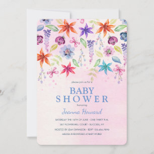 It's Raining Flowers Invitation