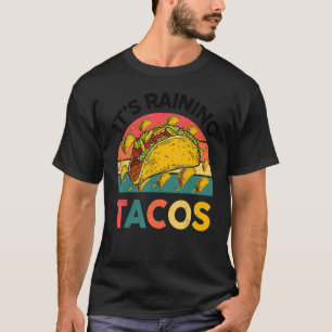 It's Raining Tacos  Kids Youth  Mexican Food T-Shirt