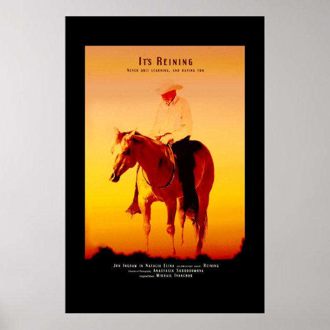 Its Reining documentary poster (Front)