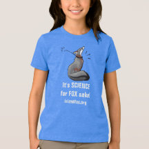 It's SCIENCE For FOX Sake T Shirt True Royal Size 