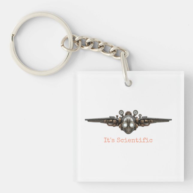 It's Scientific Keychain (Front)