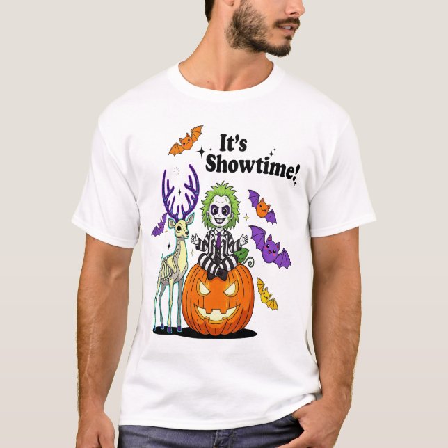 Its Showtime Funny Halloween T-Shirt (Front)