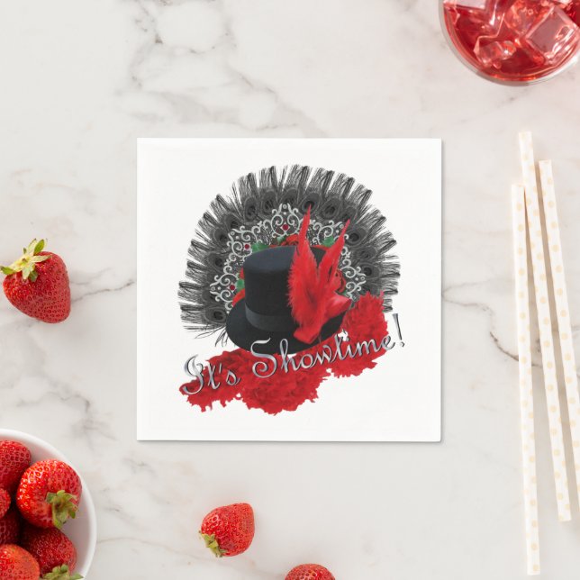 It's Showtime! Napkins (Insitu)