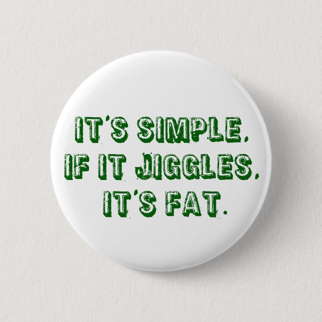 It's simple 6 cm round badge (Front)