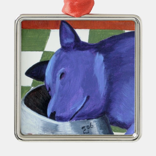 It's sixo'clock somewhere metal tree decoration (Front)